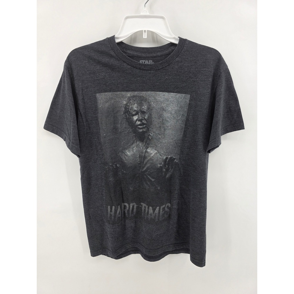 Star‎ Wars Han Solo Carbonite Hard Times Tee Grey M